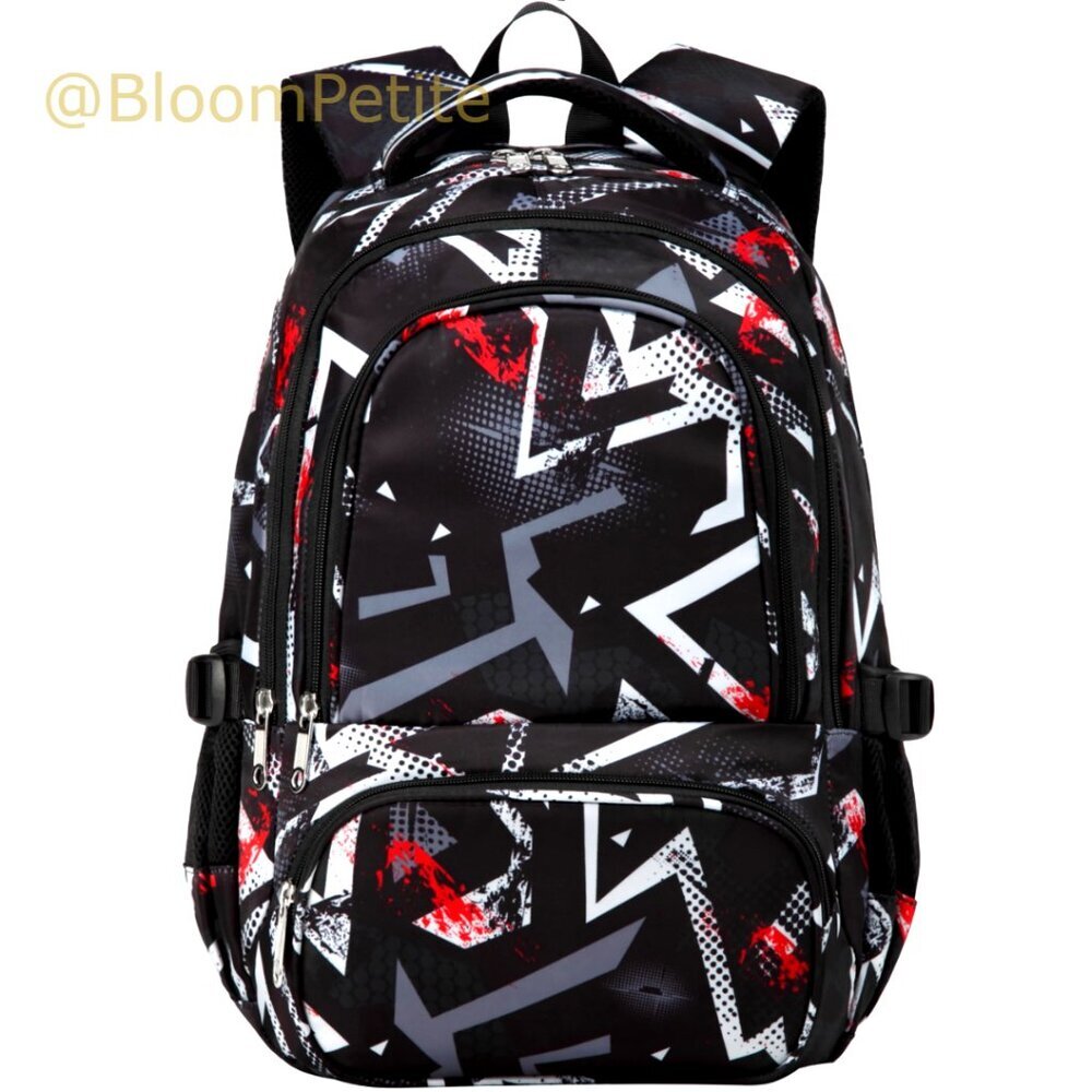 Polyester Water Resistant Laptop Backpack with Padded Straps 17 Inch